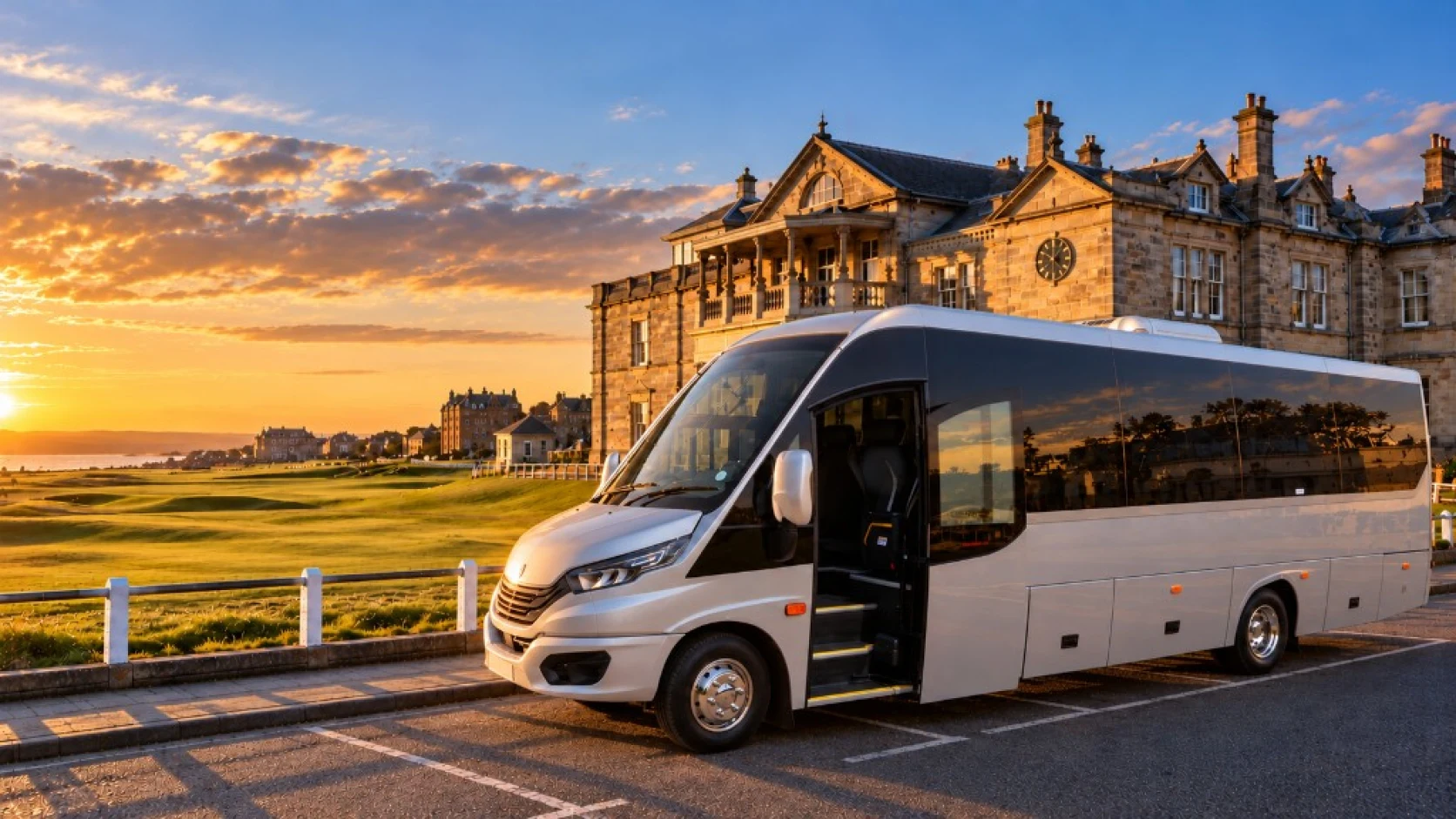 Midi Coach — St Andrews Golf Club authentic hero (desktop)