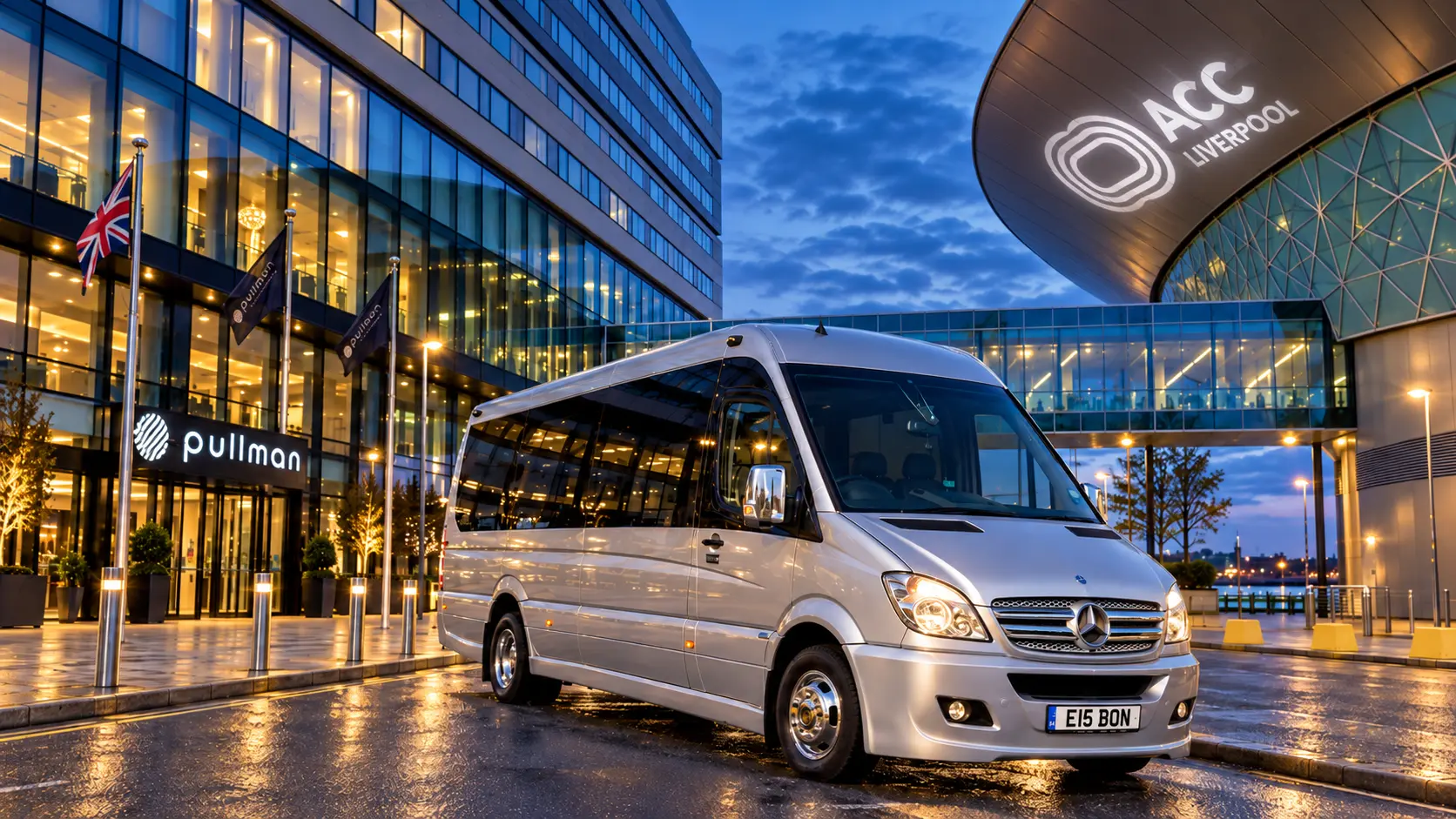 13 Seat Mini Coach — standardised hero (desktop)